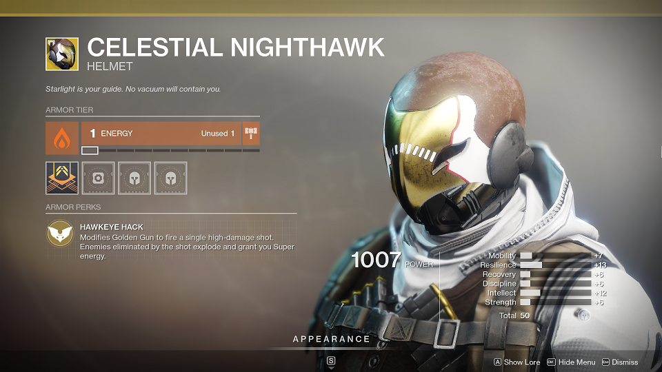 Celestial nighthawk destiny 2 как получить